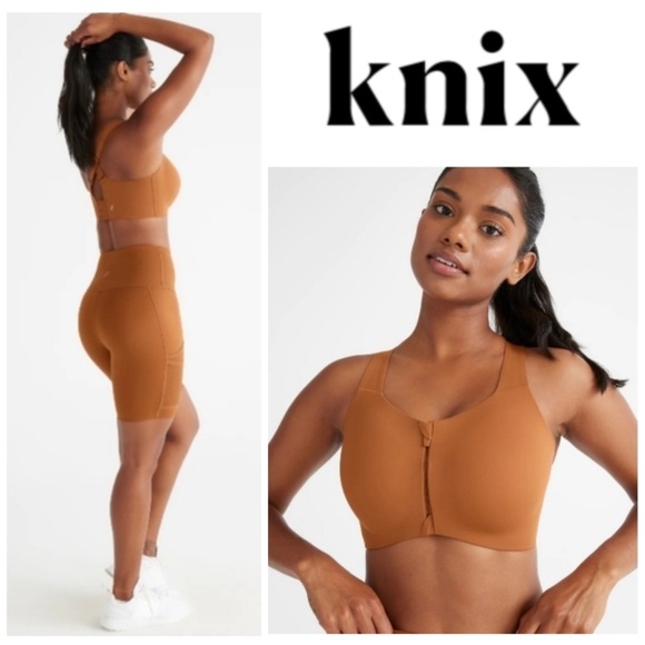 Knix Sz 8+ Catalyst Front Zip Sports Bra fits 40F 42E 42F - Picture 16 of 16